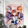 Anime Fruits Basket Printed Large Wall Tapestry Art Science Fiction Room Home Decor Decor Blanket