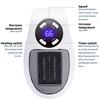 500W Portable Electric Heater Mini Fan Heater Desktop Household Wall Handy Heating Stove Radiator