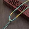 Hand-Woven Gradient Eight-Strand Necklace Cord for Jade and Agate Amulet Pendants