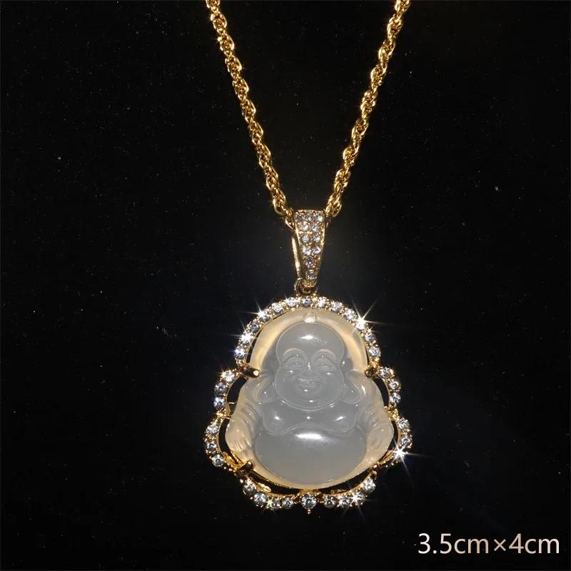 Gawu Doos Hanger Kan Worden Geopend Vajra Stempel Zes-Karakter Sutra Zirconium Boeddha Ketting Mannen en Vrouwen Amulet Sieraden