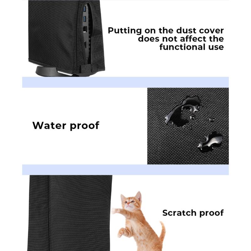 Case Bag Dustproof Cover for Game Console Protector Washable Dust Cover Vertical / Horizontal