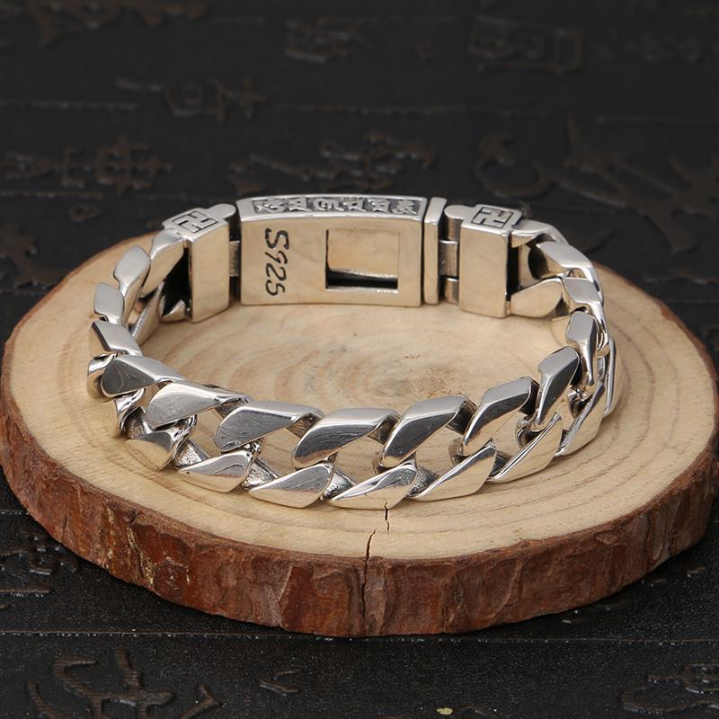 Diamond Pestle Bracelet, Men's Six Character Mantra, Retro Bracelet, Domineering and Trendy New Style