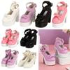 PU Leather 60cm Doll Shoes Causal Wear 1/3 Doll Shoes Kids Toy Doll High Heel Shoes  Girls Gift