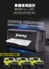 HUDIY New Jimny Dedicated Car Tissue Large Capacity Customizable Tissue Holder Storage Dedicated Custom Leather Easy Car Sun Visor Storage (Hoodie)