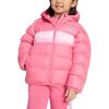 adidas Padded Jacket Pink Fusion Children Aged 3 7 Years Old JW2454