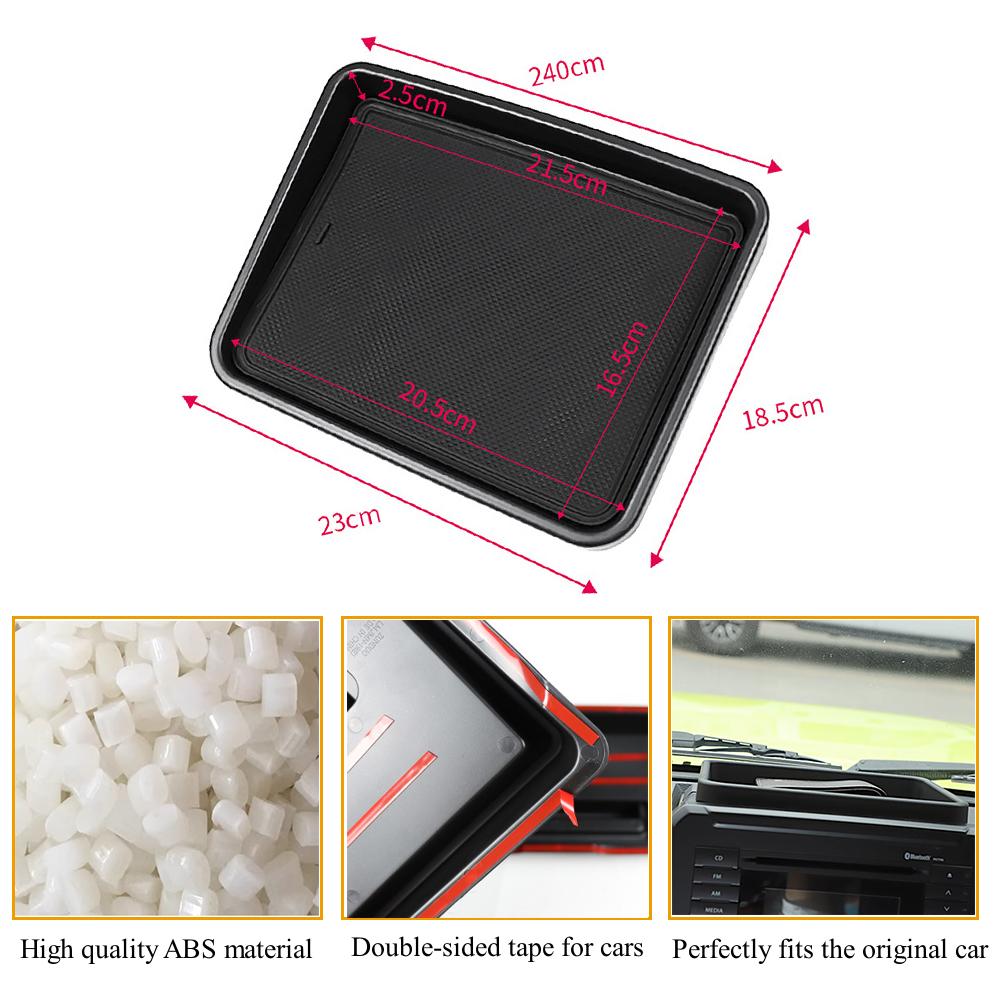 Car Dashboard Storage Box Center Consoles Organizer Tray for Suzuki Jimny JB64 JB74 JC74 GL XL 2019-2026 Interior Accessories