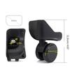 Trolley Case Luggage Wheels Luggage Swivel Left and Right Wheels DIY Suitcase Replacement Parts for Most Suitcases