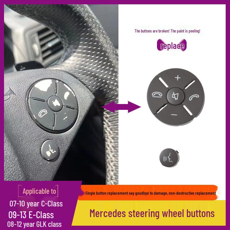Mercedes-Benz C-Klasse/E-Klasse/GLK W204/W212 Multifunktionslenkradtasten C260/E200