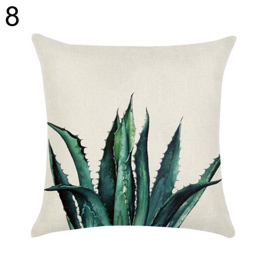 Monstera Leaf Square Povlečení na polštář Povlak na polštář Rozkládací pohovka Dekor do auta