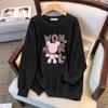 Plus Size Autumn Hoodie, 2X/3X Loose Fit, Bust 150/160/170 cm