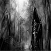 Aizmugurējā loga grafiskā uzlīme Grim Reaper tonēta uzlīme īsts efekts perforēta kravas automašīna