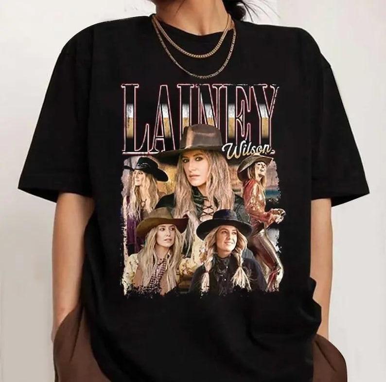 Lainey Wilson Whirlwind World Tour 2026 Poster unisex T-shirts M