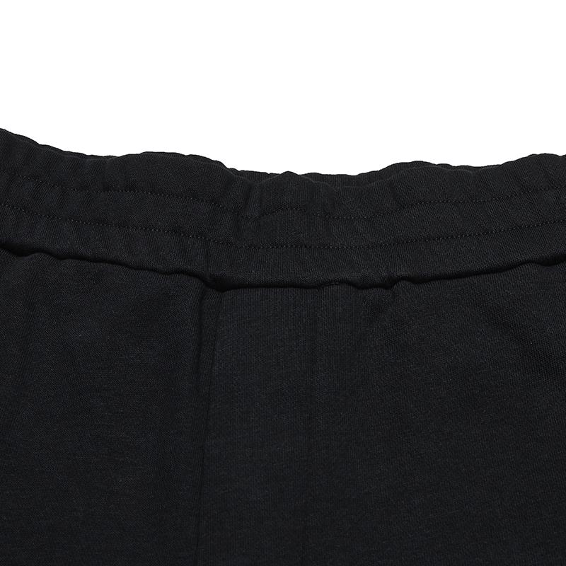 FILA White Classic Minimalist Stylish Retro Sports Versatile Comfortable Knitted Casual Pants Men bottoms Black F61M613602FBK