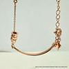 Elegant Women's Rhinestone Waist Bracelet: Half Bracelet, Half Chain Design