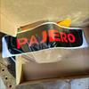 High Mounted Stop Lamp High Brake Light Sticker For Mitsubishi Pajero V73 V77 V87 V97 2007- Carbon Fiber