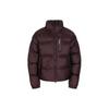 Salomon Full Zip Stand Collar Solid Color Long Sleeve Jacket Women jackets Brown LC2346200