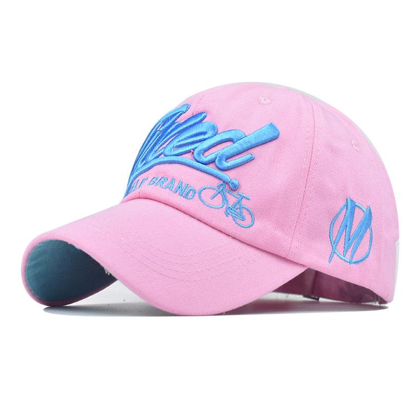 Popular Hat, Broken and Old Fired Large Letter Embroidered Letter Baseball Cap, Pure Cotton Hat