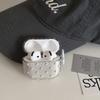 Simple transparent gray white polka dots are suitable for Apple AirPods 1st generation protective case Pro1 Bluetooth headset case pro1 generation