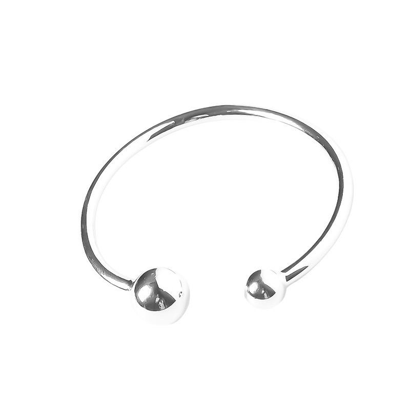 Xiaomi 100% Solid 925 Sterling Silver Metal Bracelet for Women Vintage Handmade Simple Geometric Balls Birthday Gift Party