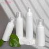 Botella dispensadora de bomba de espuma para loción de 100/120/150/200/250 ml Vacía Rellenable Para Jabón de Manos Champú Limpiador Envase Portátil Viaje