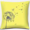 Bright Yellow Simple Geometric Series Pillow Gift Home Office Decoration  Bedroom Sofa Car Cushion Cover