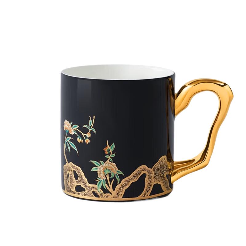Auratic Madam Porcelain Pomegranate Garden Mug