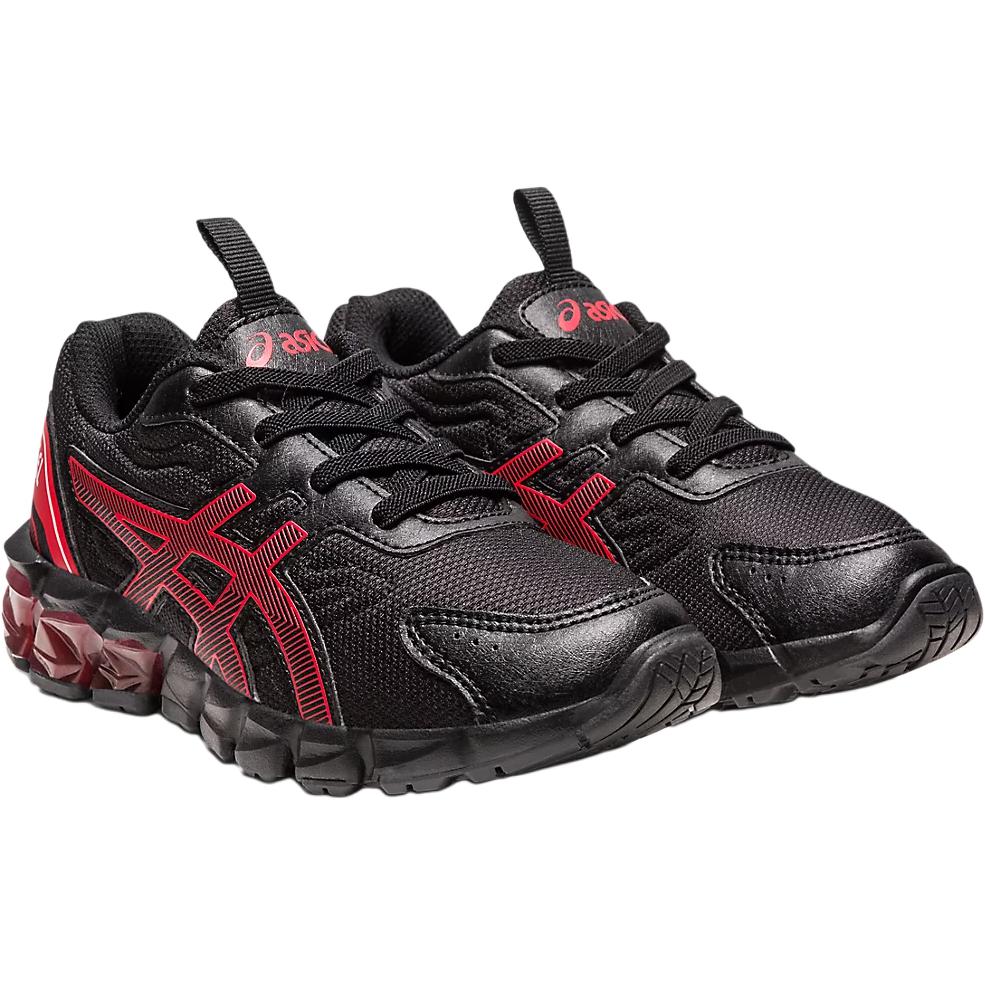 ASICS Gel-Quantum 90 3 Black Classic Red (PS) Kids Sneakers 1204A004-016