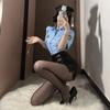 Policewoman Professional Uniform Temptation Cosplay Tights Hip Skirt Game Dress Nightclub Performance Sex Dress