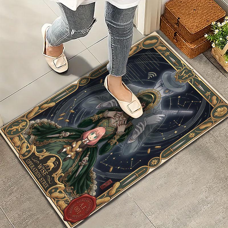 Spy Family Carpet Rug For Living Room Bedroom Home Sofa Decoration Kids Play Nonslip Floor Mat