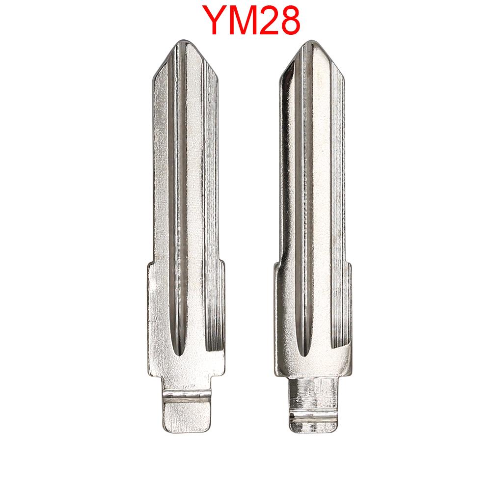 

KEYDIY VVDI JMD Universal Remotes Flip Blade HU100 YM28 HU43 HU46 Key Blank for Opel, for Buick,for Chevrolet Car Remote Blanks YM28