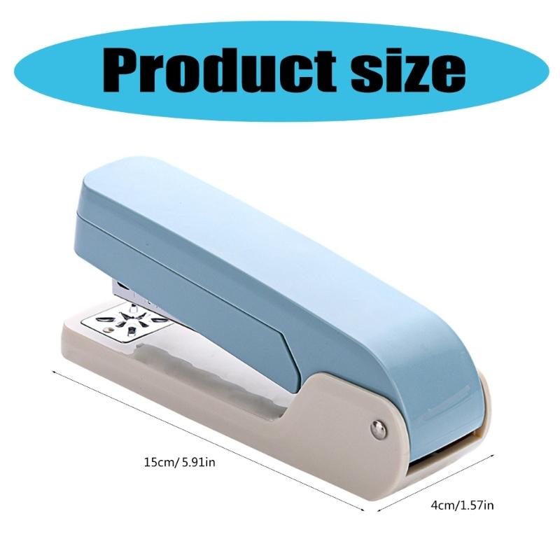 360 Grad Drehbarer Hefter 25 Blatt Kapazität für Broschüren, Prospekte, Zeitungen, Flugblätter, Preisliste, Heften, Bindung