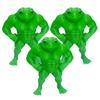 1/2/3/4/5 stk 3D-printet muskel frosk statue PLA grønn frosk figur hjemmekontor skrivebordsdekorasjon ornament fitnessentusiaster gave