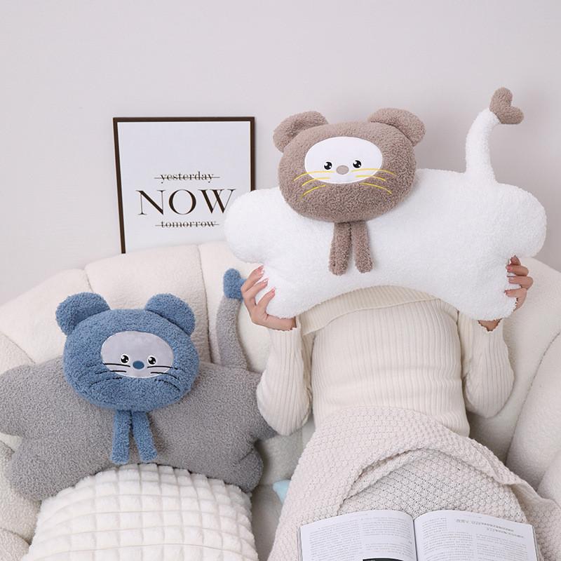 Cartoon Cute Cat Plush Toy Ideal Sleep Companion Girls Students Gift Birthday