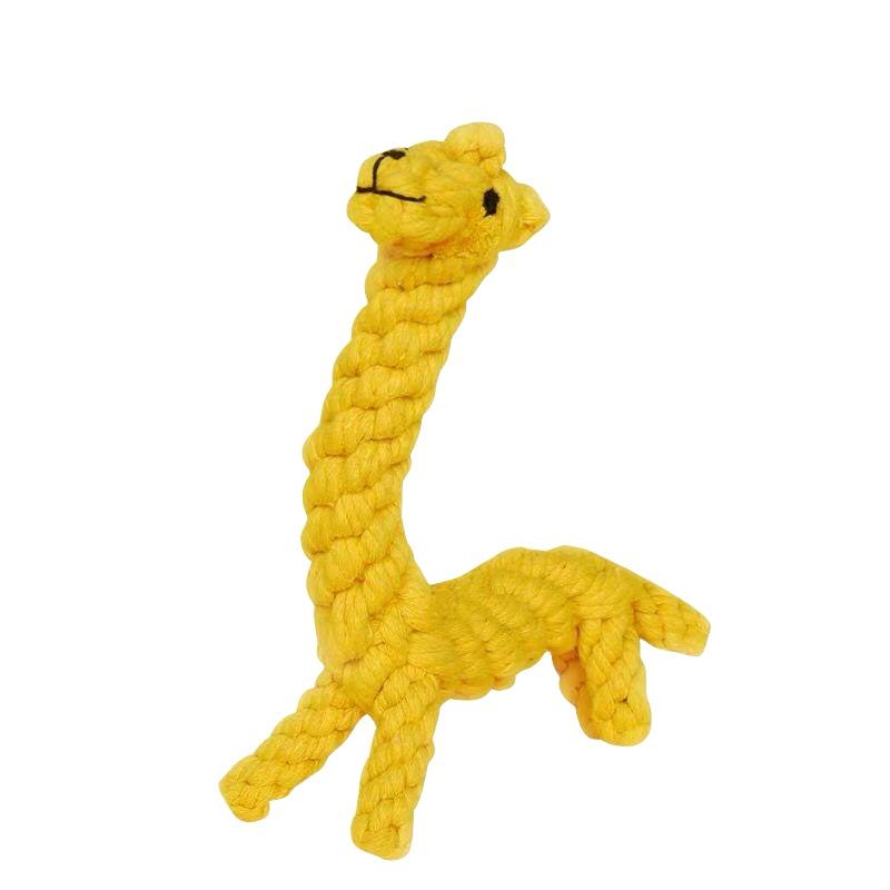 Kit de 6x Brinquedos de Corda para Cães Resistentes e Duráveis Nó de Mastigar Bola Pet Filhote Urso Brinquedo de Algodão Atacado