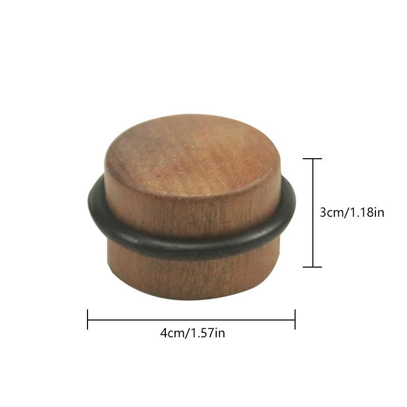 Wood Door Catch Anti-Collision Punch Free Silent Adhesive Door Stop Bumper Floor Mount