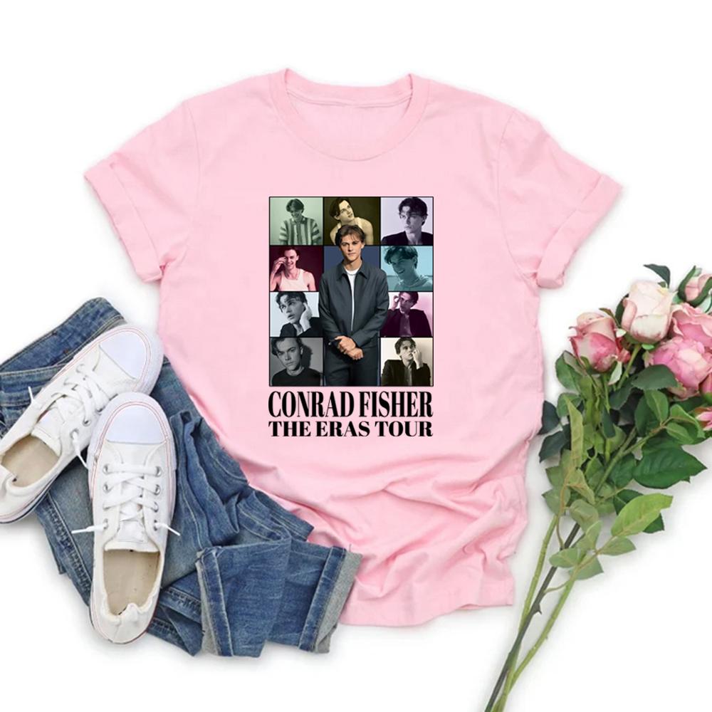 Conrad Fisher The Eras Tour T-Shirt Team Conrad Tshirt Summer I Turned Pretty T-shirt Women Graphic T Shirts Cousins Beach Tee