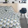 TODAY BEDDING SET - DUVET COVER 240X260 + 2 PILLOWCASES 63X63 - 100% COTTON 57 Threads - Mawira 2.19