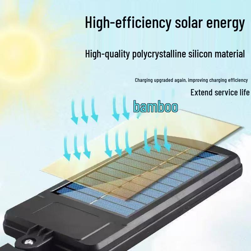 Cross-Border Solar Street Light: Human Body Induction, Waterproof Wall & Courtyard Light with Remote Control