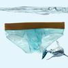 Men Briefs Low-rise Elastic Waistband Side Opening Design U-Convex Panties Breathable Underwear Daily Wear