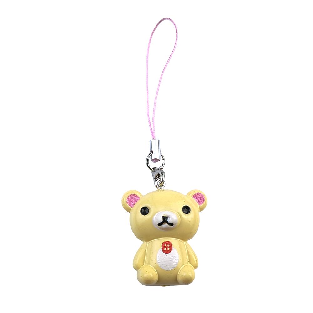 Easy Bear Keychains Lazybear Doll Bag Clothing Puller Phone Rope Accessories Pendants Couple Gifts Bag Charm