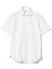 Beams Heart Men's S/S Shirt, Kalami Cutaway Collar, 2025 Spring/Summer (S-XL), White, Size L