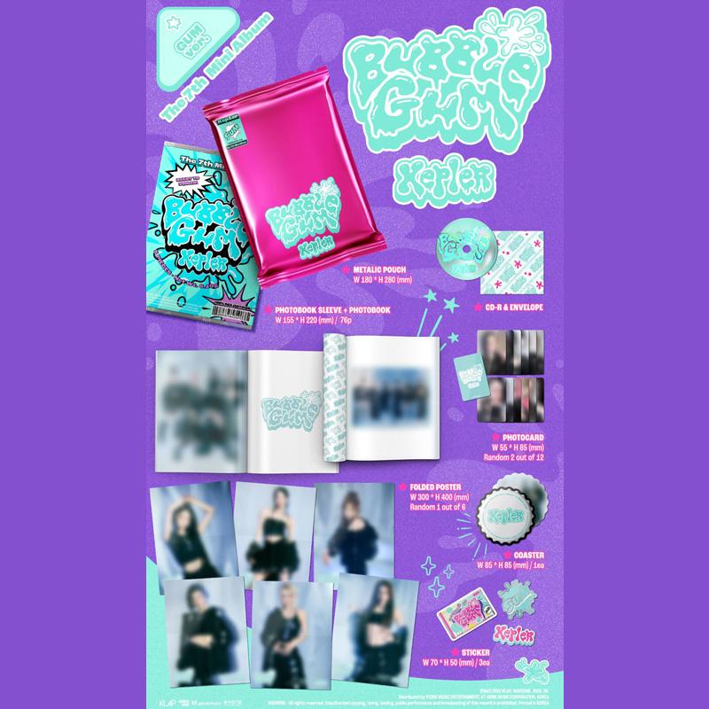 Kep1er – The 7th Mini Album [BUBBLE GUM] (BUBBLE Ver. / GUM Ver.)