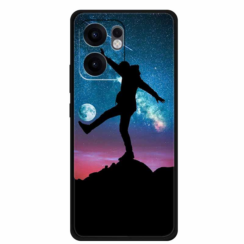 For OPPO Reno 14F 5G Phone Case Shockproof Black Silicone TPU Soft Back Cover Case For OPPO Reno 13F 4G 5G Case 13 F 14 F Coque