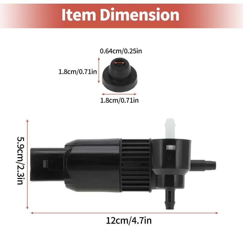 84801575 Windscreen Wiper Motor for Chevy GMC 2021-2024 Cadillac Escalade XT4 Chevrolet Equinox Suburban Windshield Washer Pump