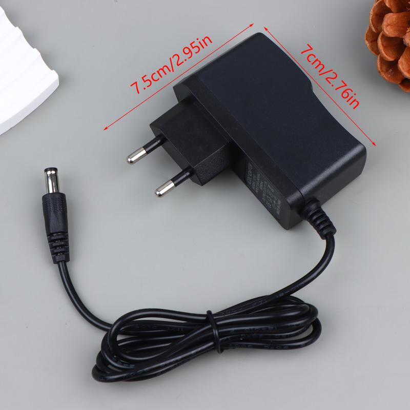12V 1A Eu Plug Ac Dc Power Adapter Supply Charger For Security Surveillance Cctv Camera Ip Monitor 100-240V 2.5Mm*5.5Mm