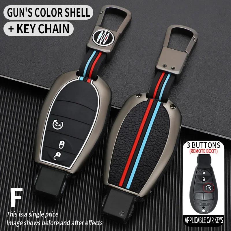 Car Key Cover Case And Shells Are Designed For Jeep Renegade Compass Grand Cherokee Chrysler 300C Wrangler  Dodge Accessories