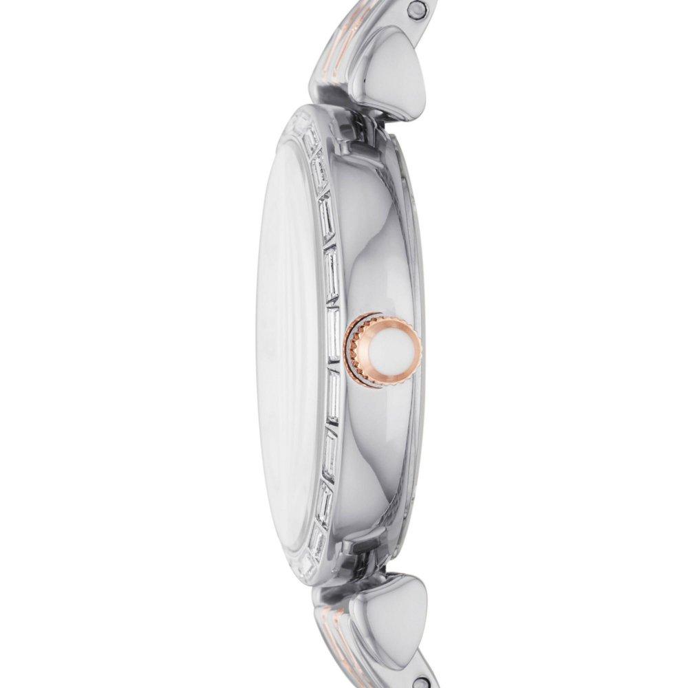 Emporio Armani AR11290 Gianni T-Bar Perlmutt Damenuhr