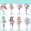 Hololive Vtuber Acrylic Stand Adorable Desktop Decor Featuring Fubuki Okayu Ayame Subaru Matsuri