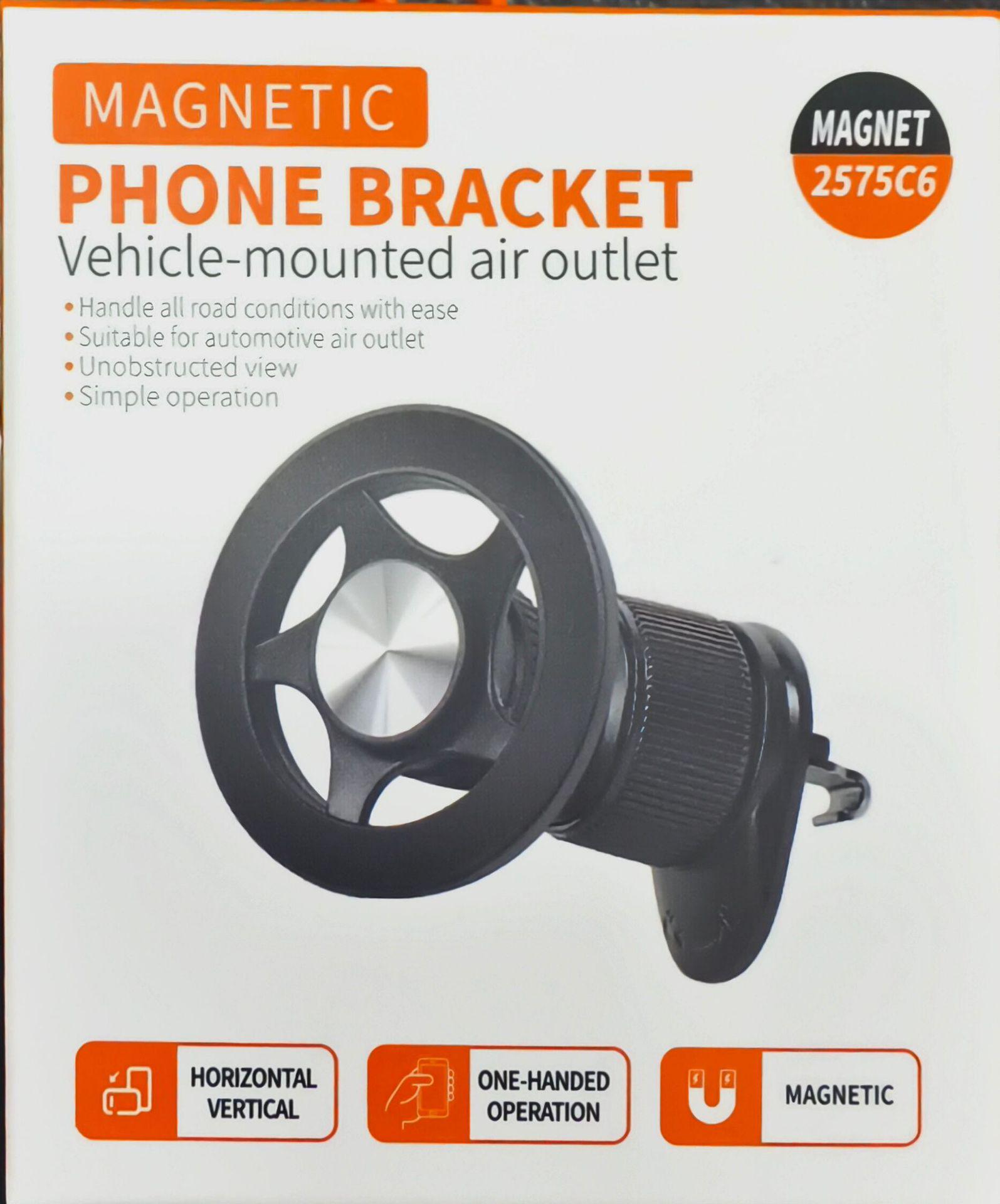

Universal Magnetic Car Phone Holder for Central Control Display - Non-Damaging Stand