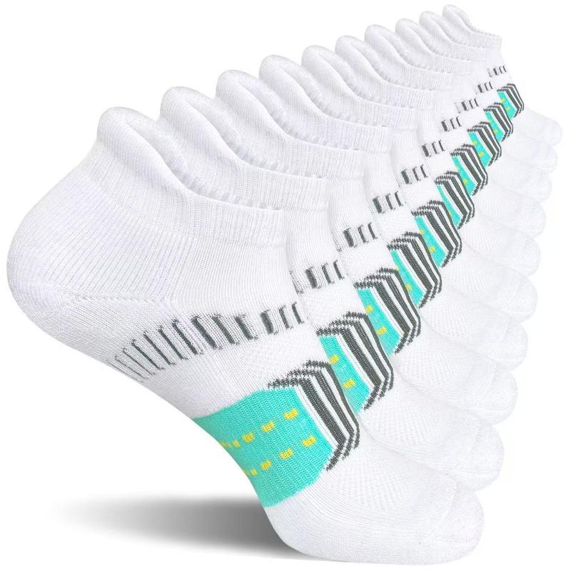 3  Pairs Men's Short Socks Cotton Sweat-absorbent and Deodorizing Sports Socks Low-cut Shallow Mouth Four Seasons Short Tube